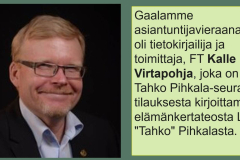Tietokirjalija Kalle Virtapohja